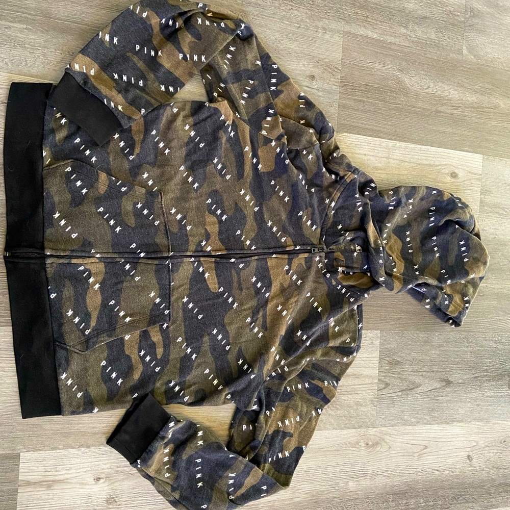 VS PINK camo jacket